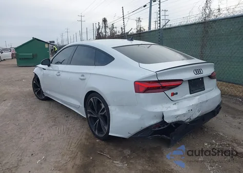 2023 Audi S5 Sportback Premium Plus Tfsi Quattro Tiptronic из США, поврежденный, VIN WAUC4CF50PA057483